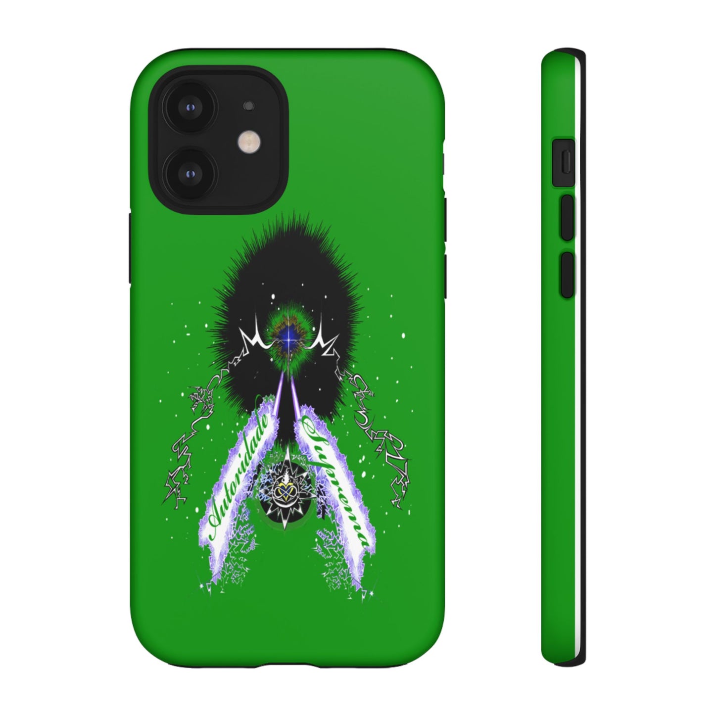 Autoridade Suprema -Portuguese -Green-Iphone only! Tough Cases