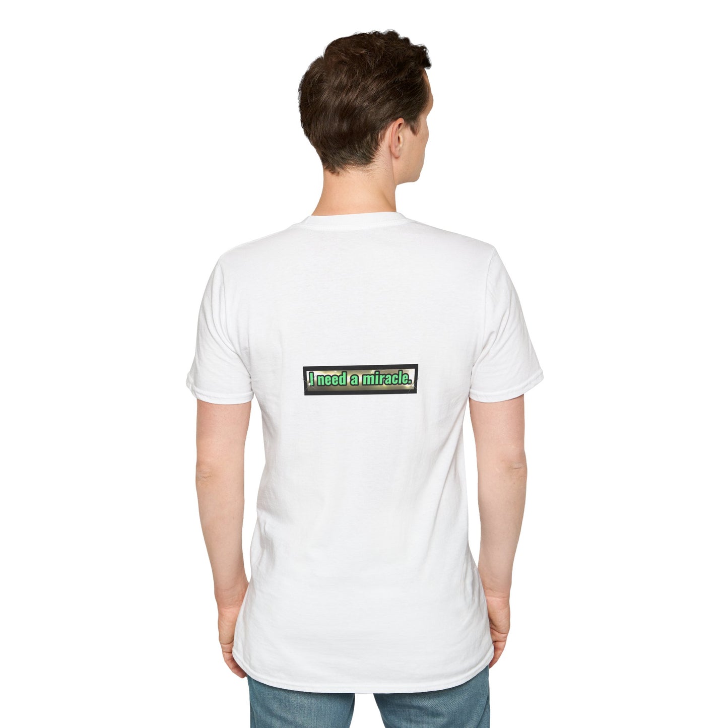 I Need A Miracle Mint - Unisex Softstyle T-Shirt