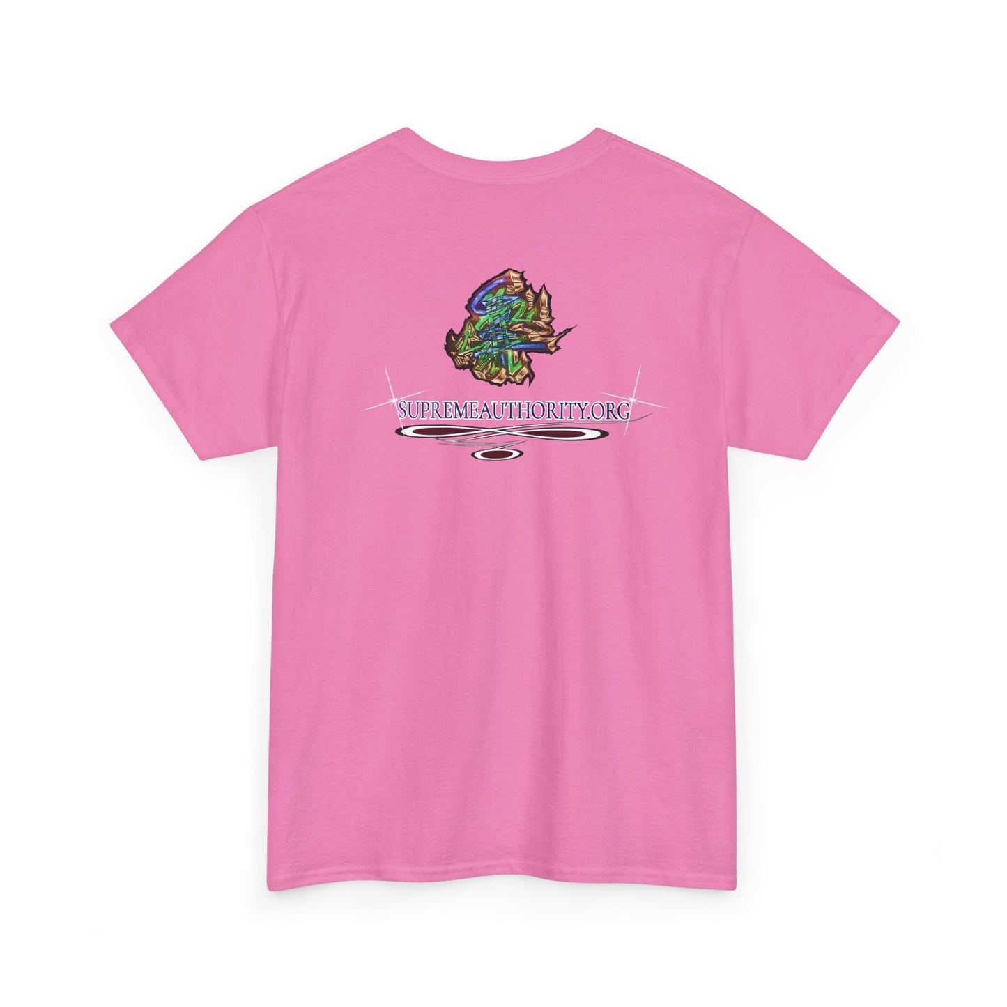 Stack-lanta Get Money graffiti Supreme Authority Unisex Heavy Cotton Tee