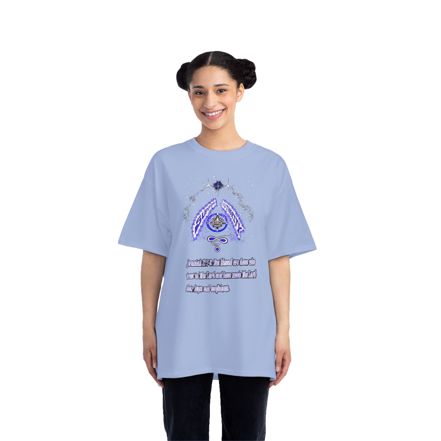 Supreme Authority -Jeremiah 17: 7-8 Beefy-T® Short-Sleeve T-Shirt