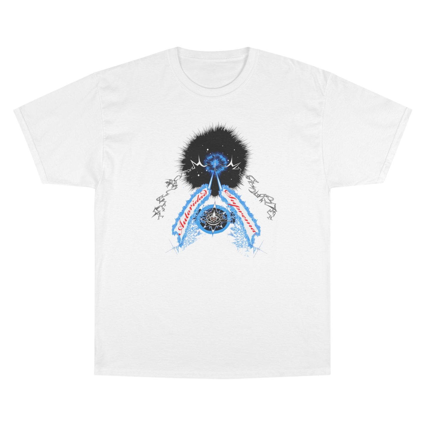 Autoridad Suprema Philipians 4:13 Champion T-Shirt