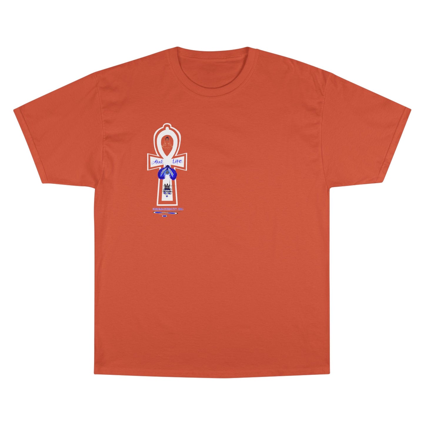 Ankh Life Queen goddess Supreme Authority -Champion T-Shirt