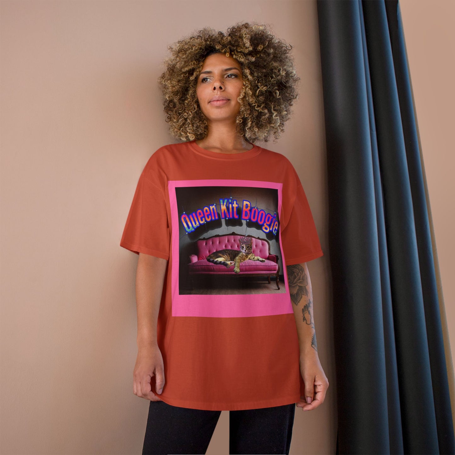 Queen Kit Boogie! - Custom - Champion T-Shirt