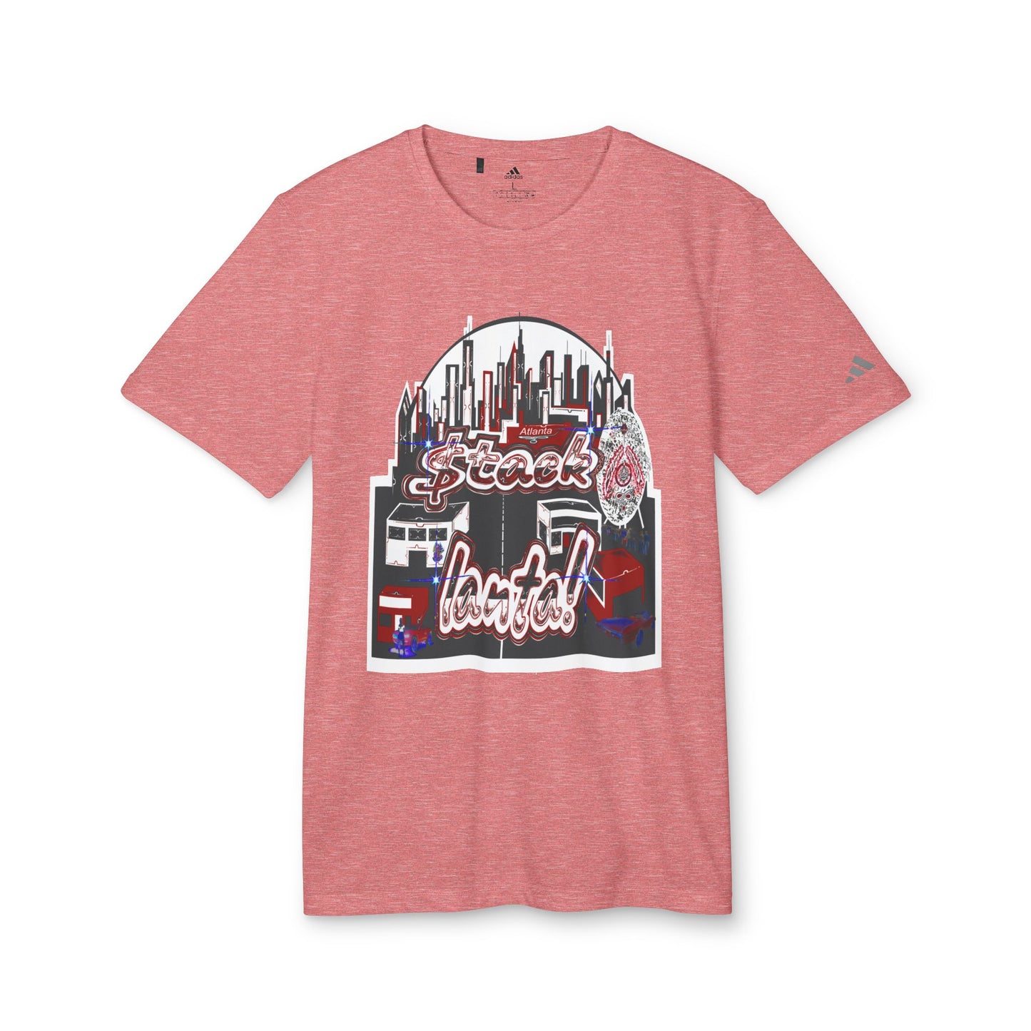 Stack-lanta! Get Money! Graffiti Remix! Supreme Authority - adidas Unisex Sport T-shirt