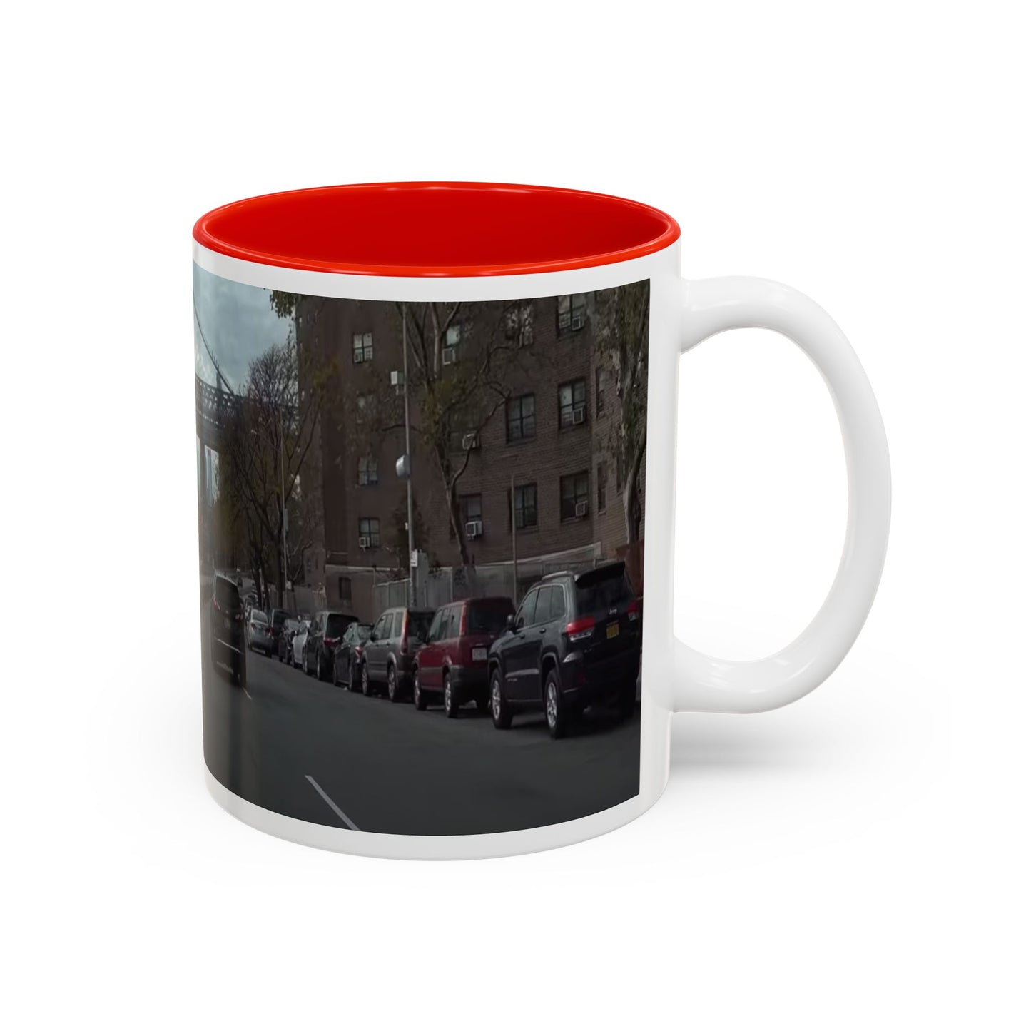 SAVE The KITTIES (Cat rescue fund raiser )-Two-Tone Accent Mug (11oz, 15oz)