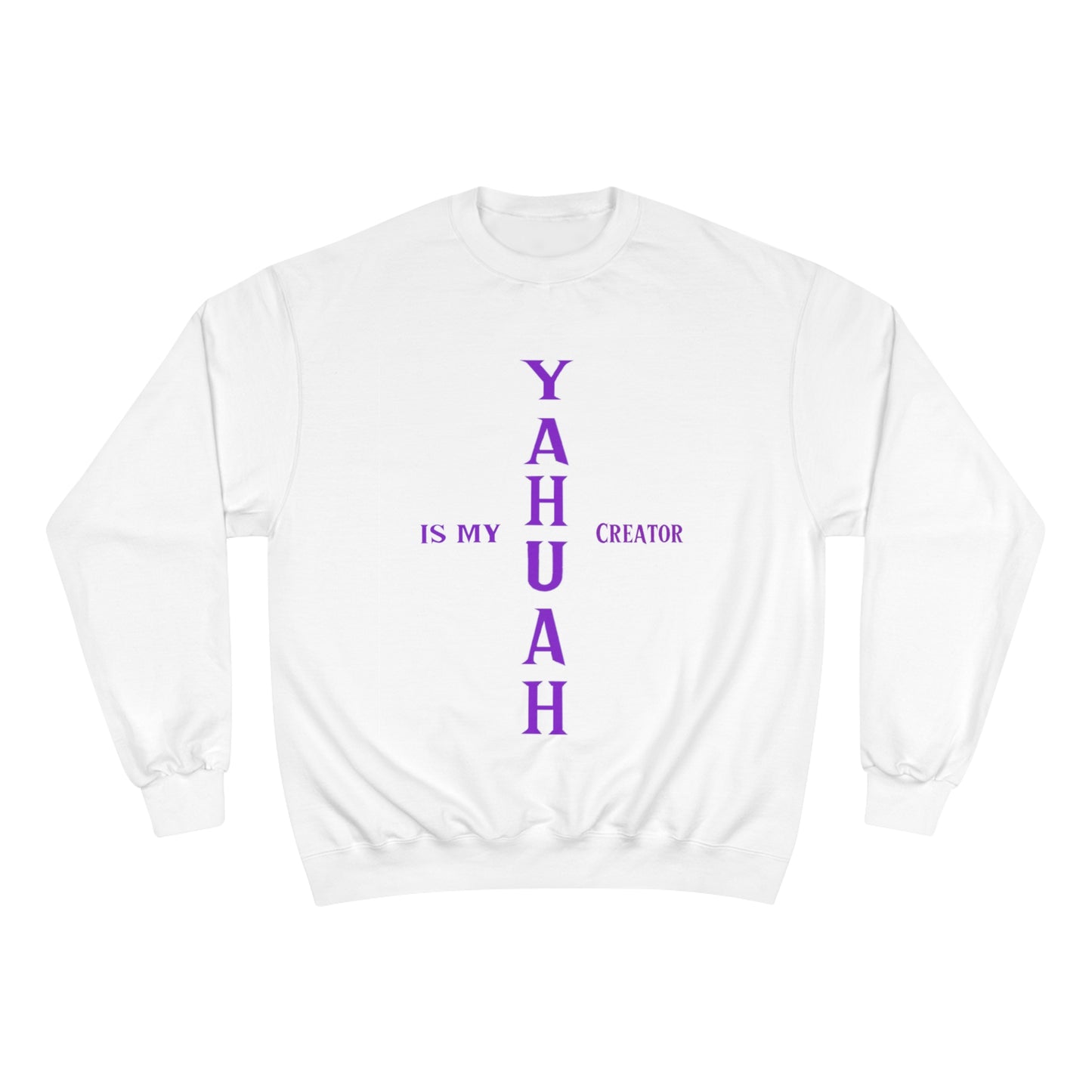 YAHUAH CREATOR - Lady J - custom - Champion Sweatshirt