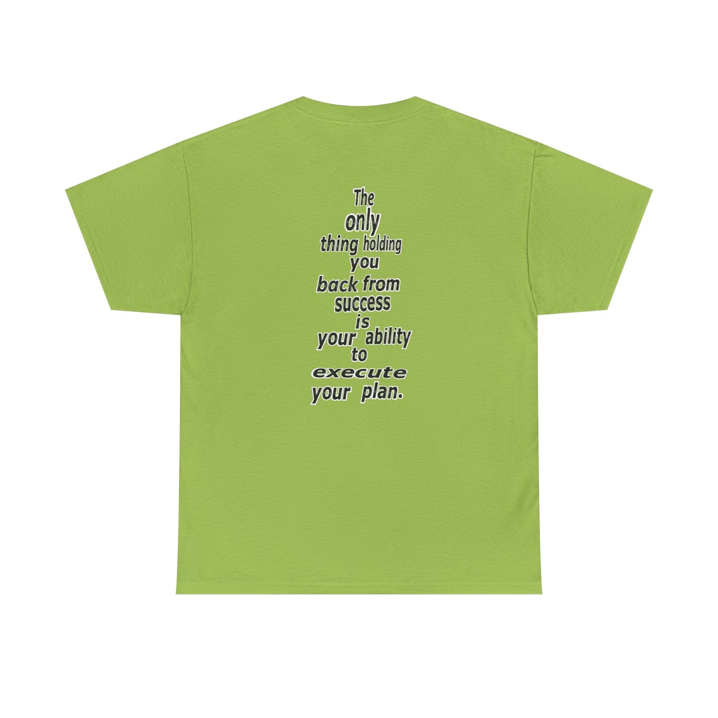 Copy of Million Dollar Mentality 2 w/ Life Hack Unisex Heavy Cotton Tee