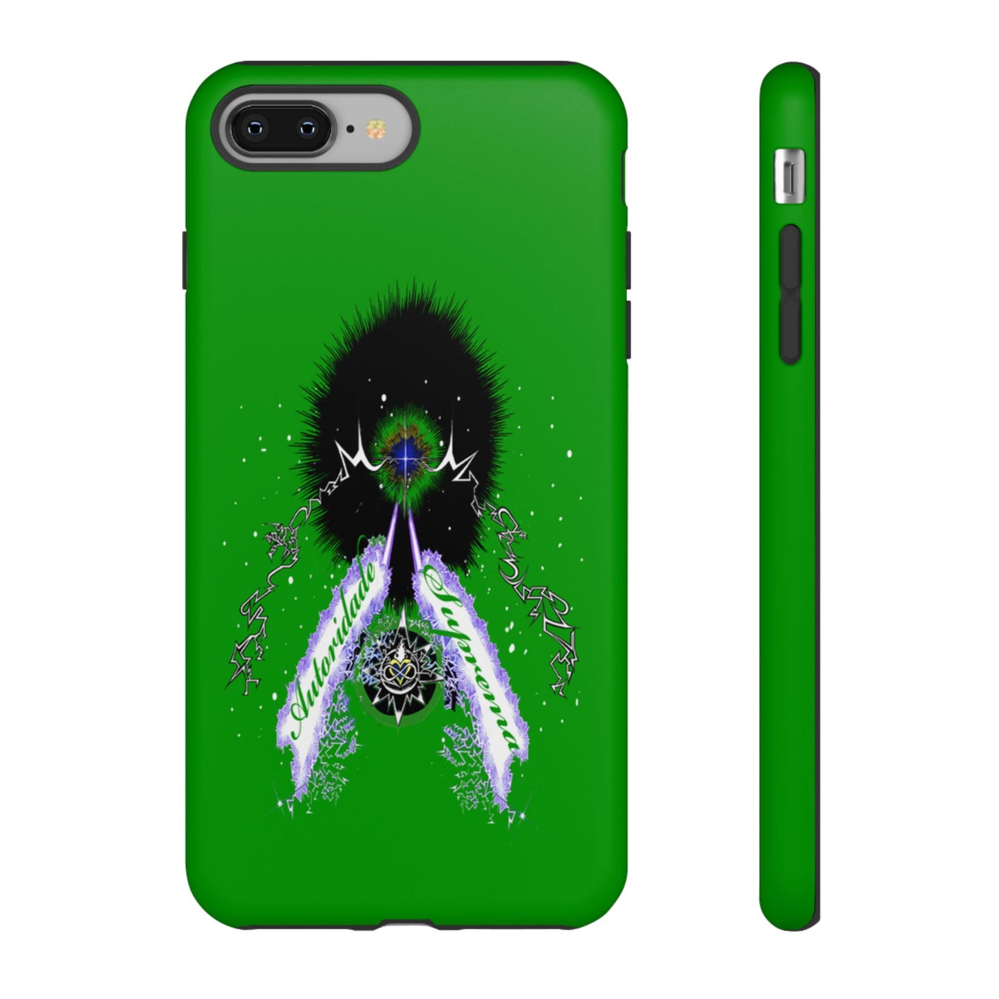 Autoridade Suprema -Portuguese -Green-Iphone only! Tough Cases