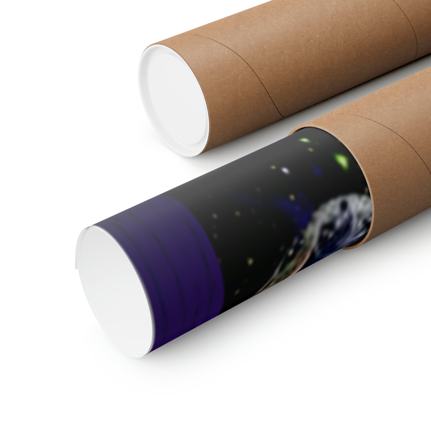 Miami Alien Mall 1 Matte Horizontal Posters