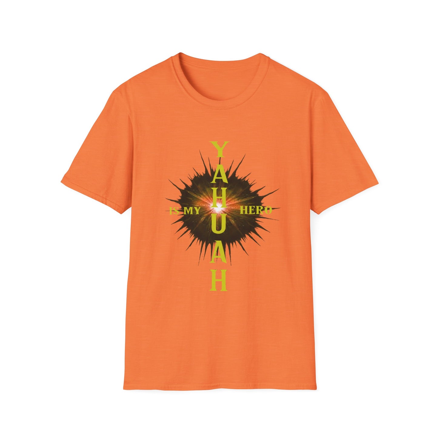 YAHUAH Is my HERO - Unisex Softstyle T-Shirt