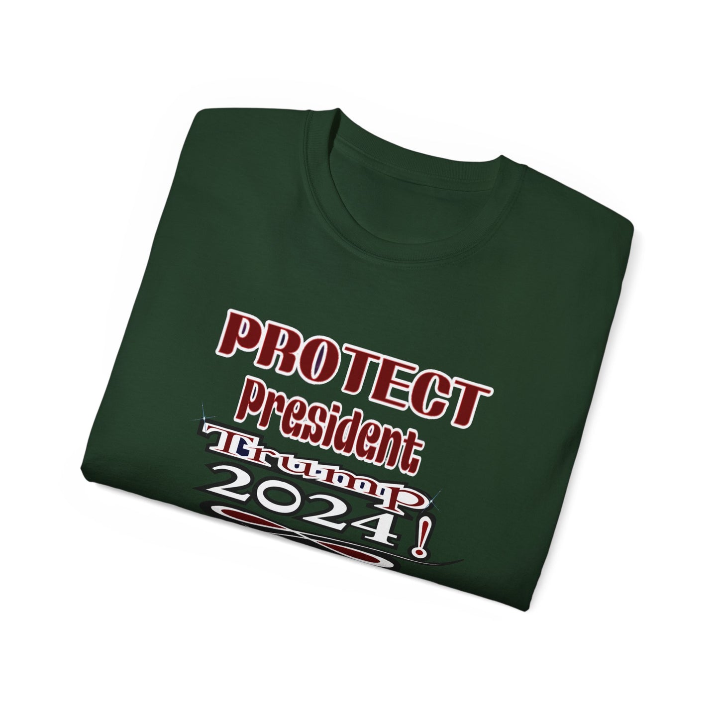 Protect President Trump 2024 - Unisex Ultra Cotton Tee