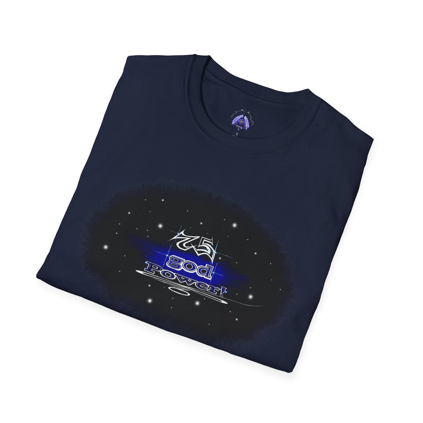 Supreme Authority 75 god power praying hands remix 1 Unisex Softstyle T-Shirt