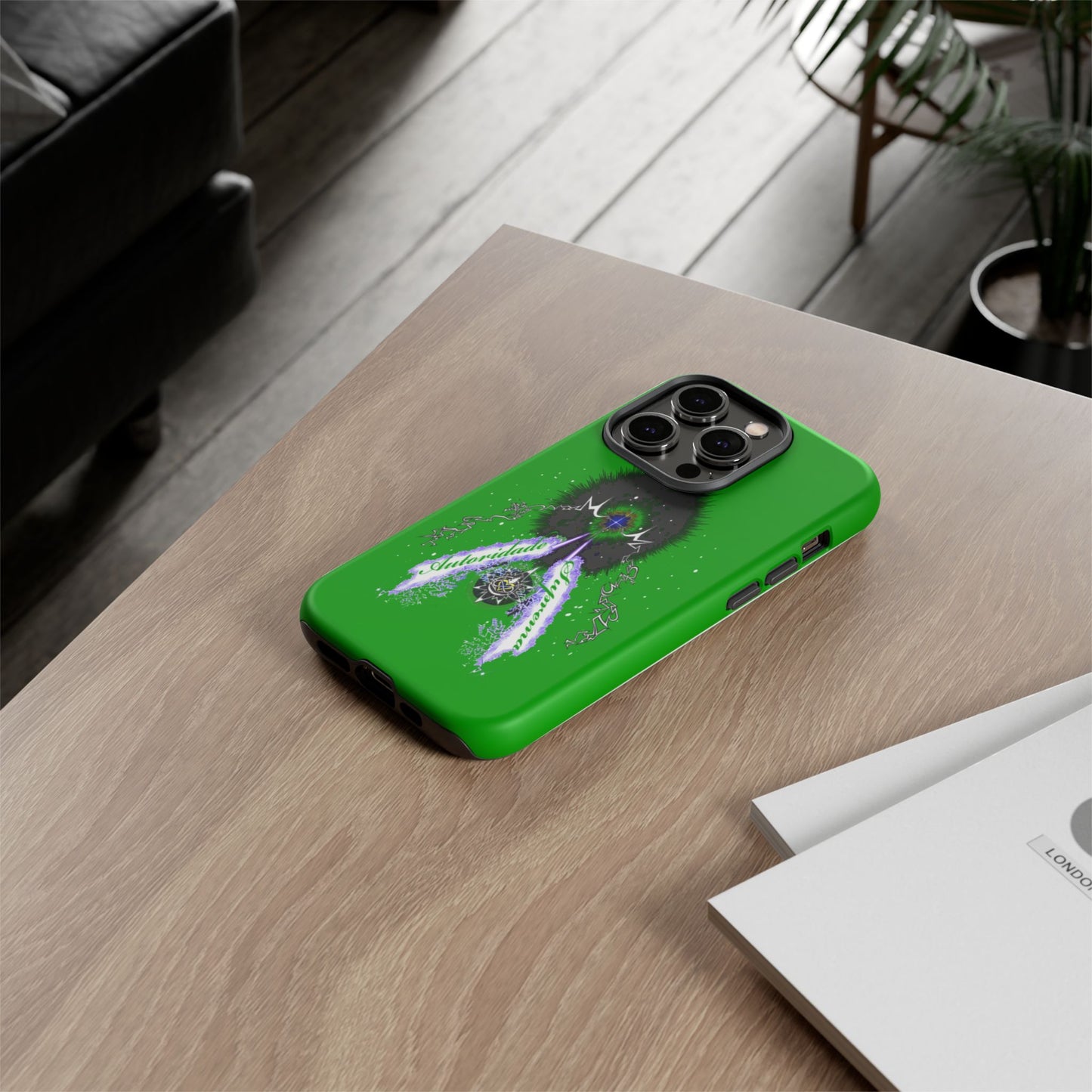 Autoridade Suprema -Portuguese -Green-Iphone only! Tough Cases