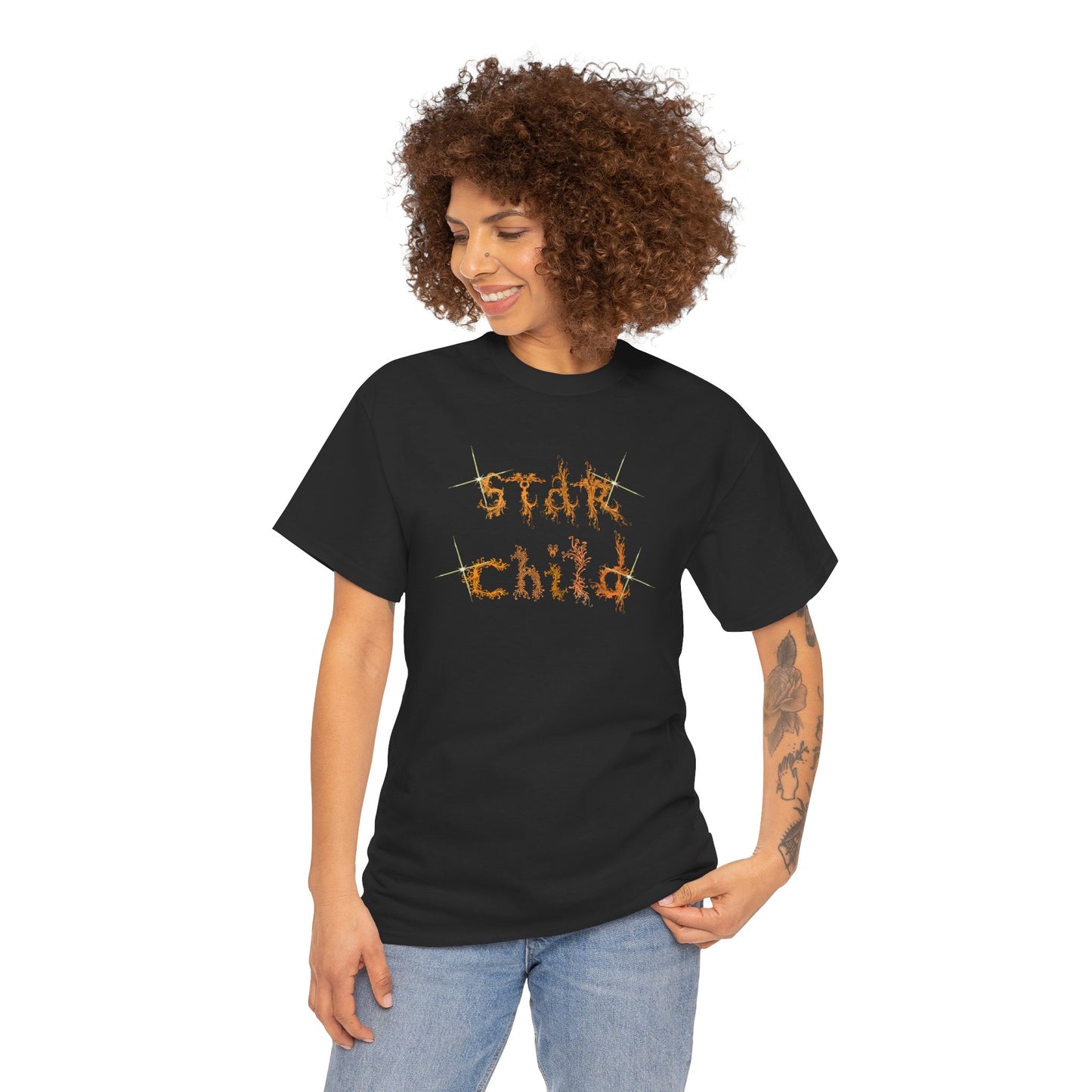 Star Child -Unisex Heavy Cotton Tee