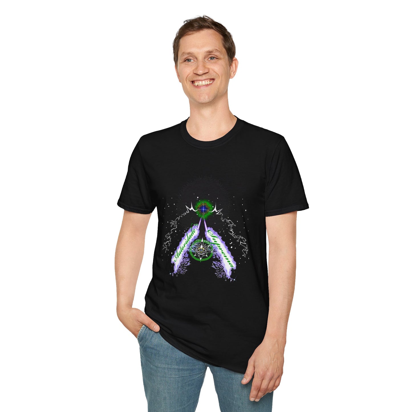 Autoridade Suprema- Portuguese - Unisex Softstyle T-Shirt
