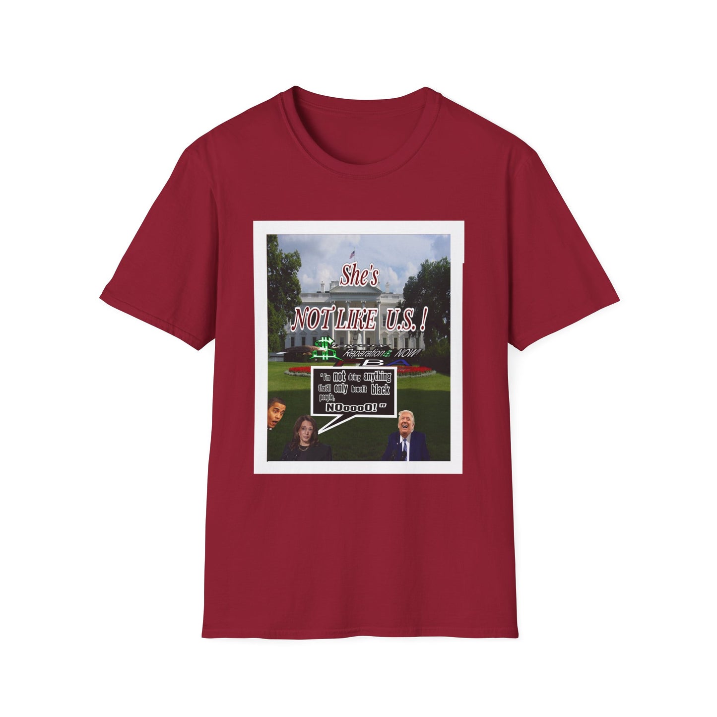 She's NOT LIKE U.S.! - Unisex Softstyle T-Shirt
