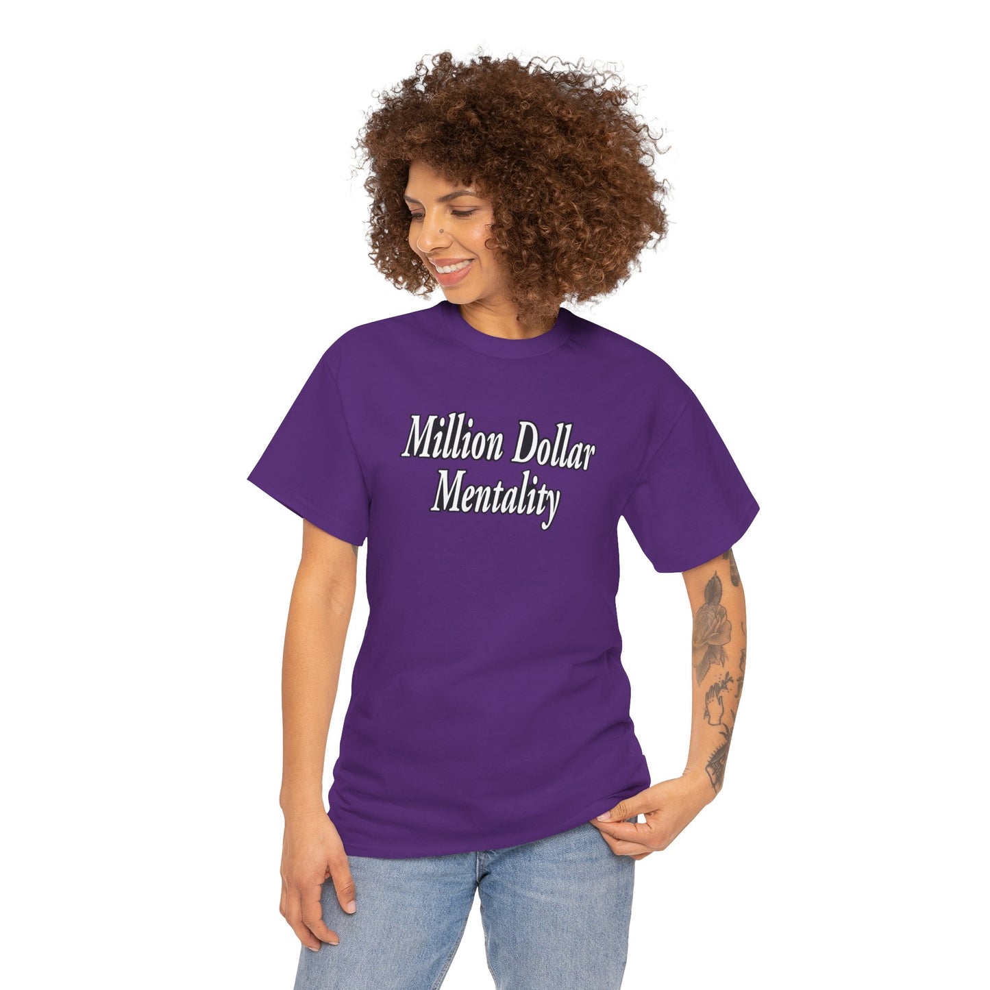 Copy of Million Dollar Mentality 1 Unisex Heavy Cotton Tee
