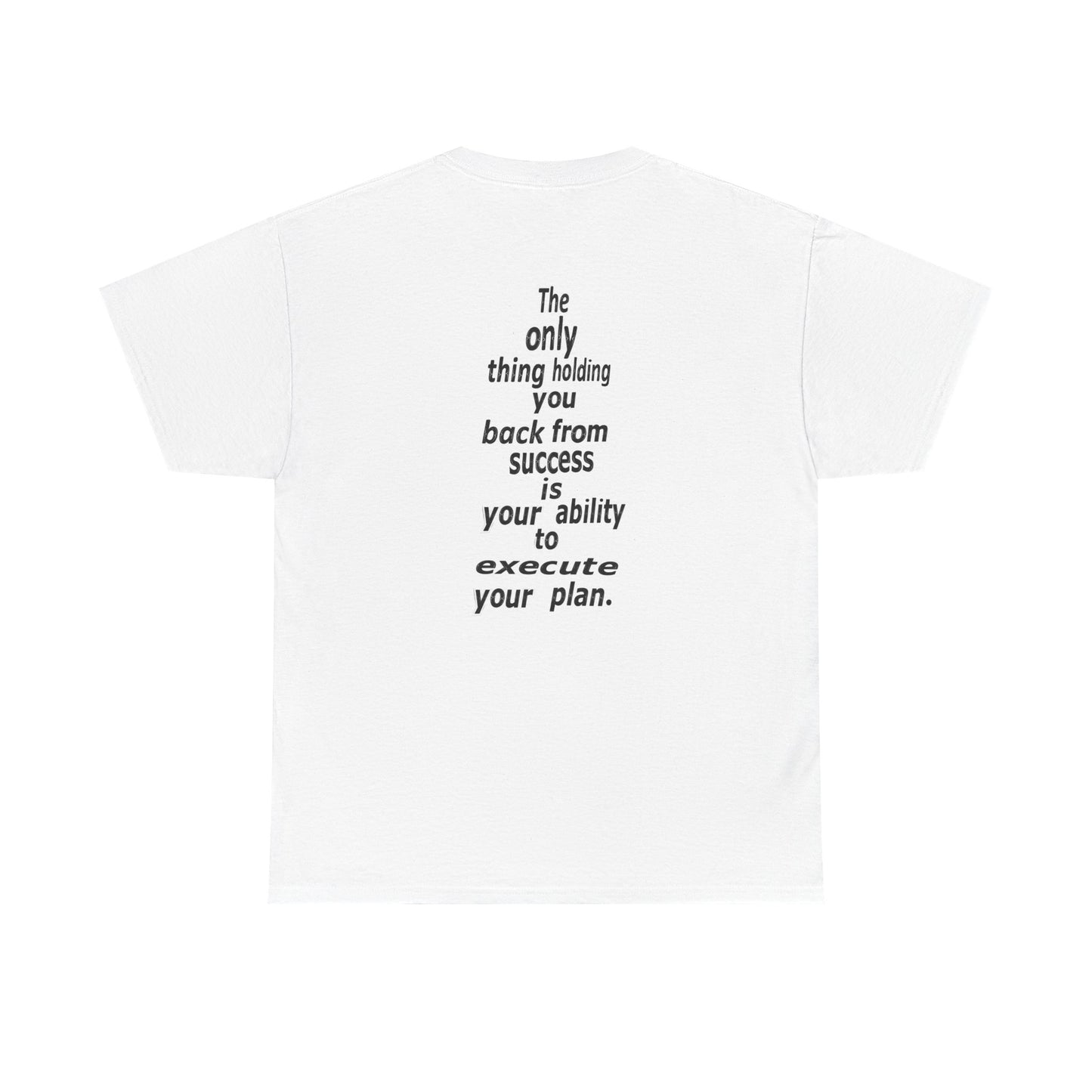 Copy of Million Dollar Mentality 2 w/ Life Hack Unisex Heavy Cotton Tee