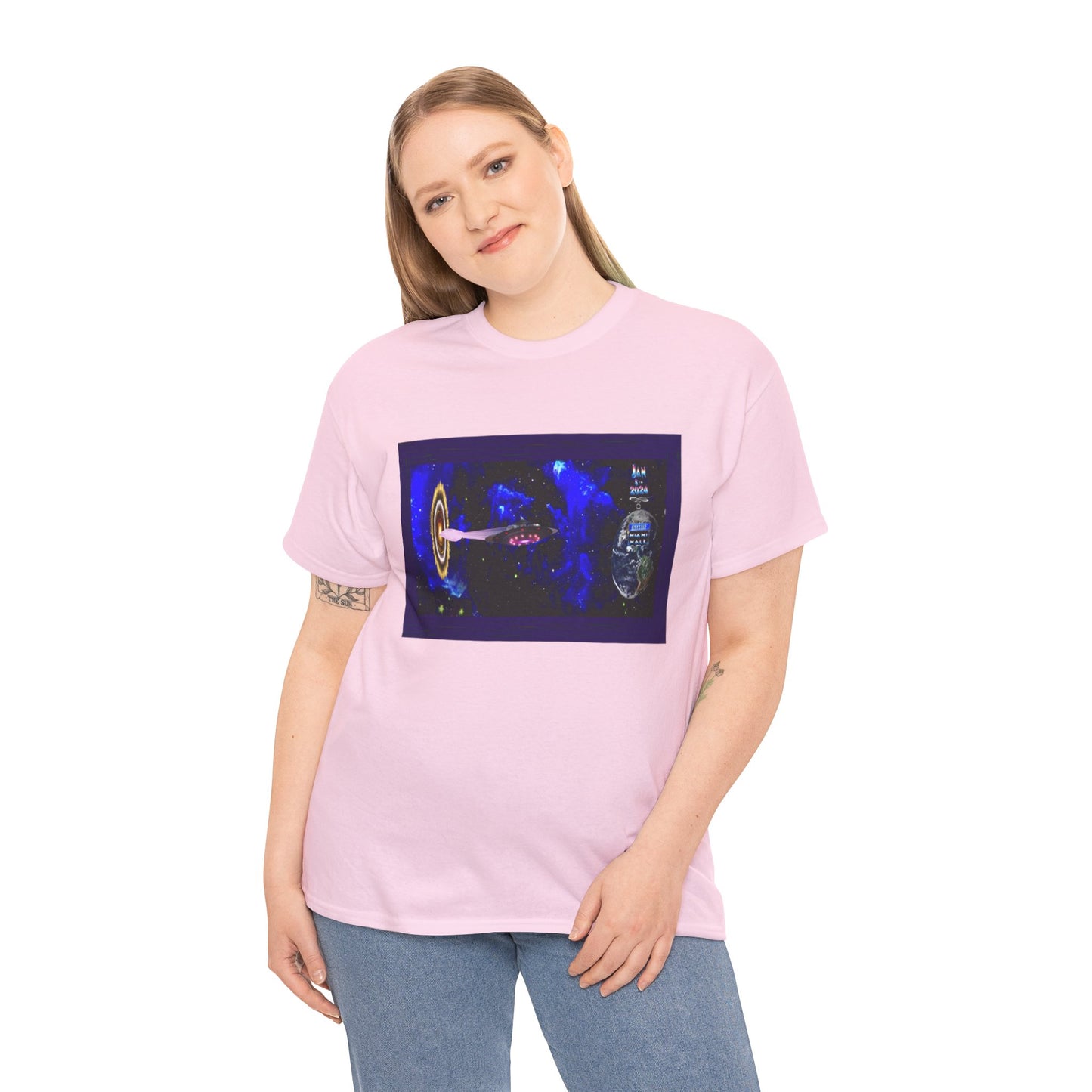Miami Alien Mall 1 - Unisex Heavy Cotton Tee