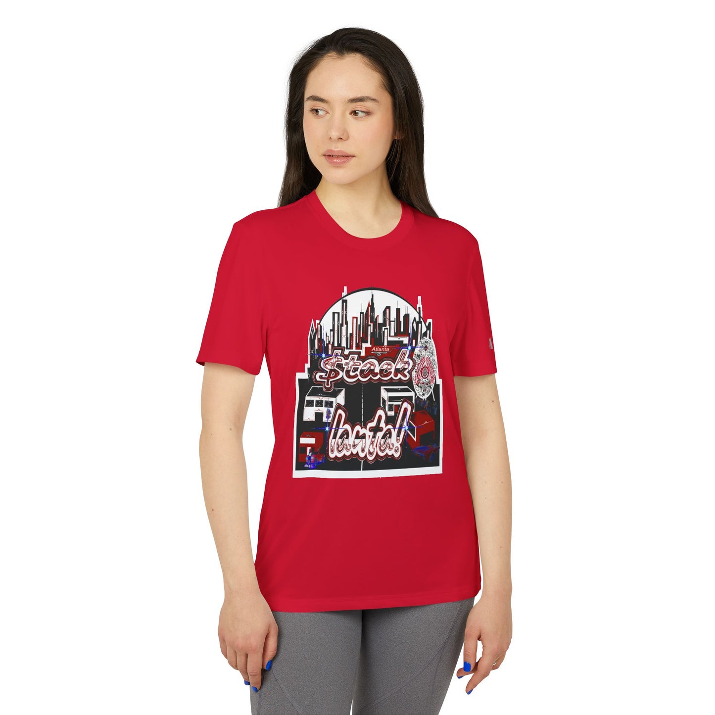 Stack-lanta! Get Money! Graffiti Remix! Supreme Authority - adidas Unisex Sport T-shirt