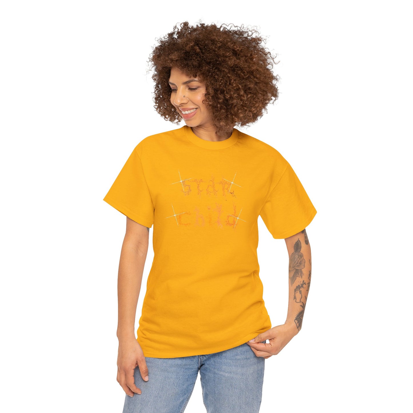 Star Child -Unisex Heavy Cotton Tee