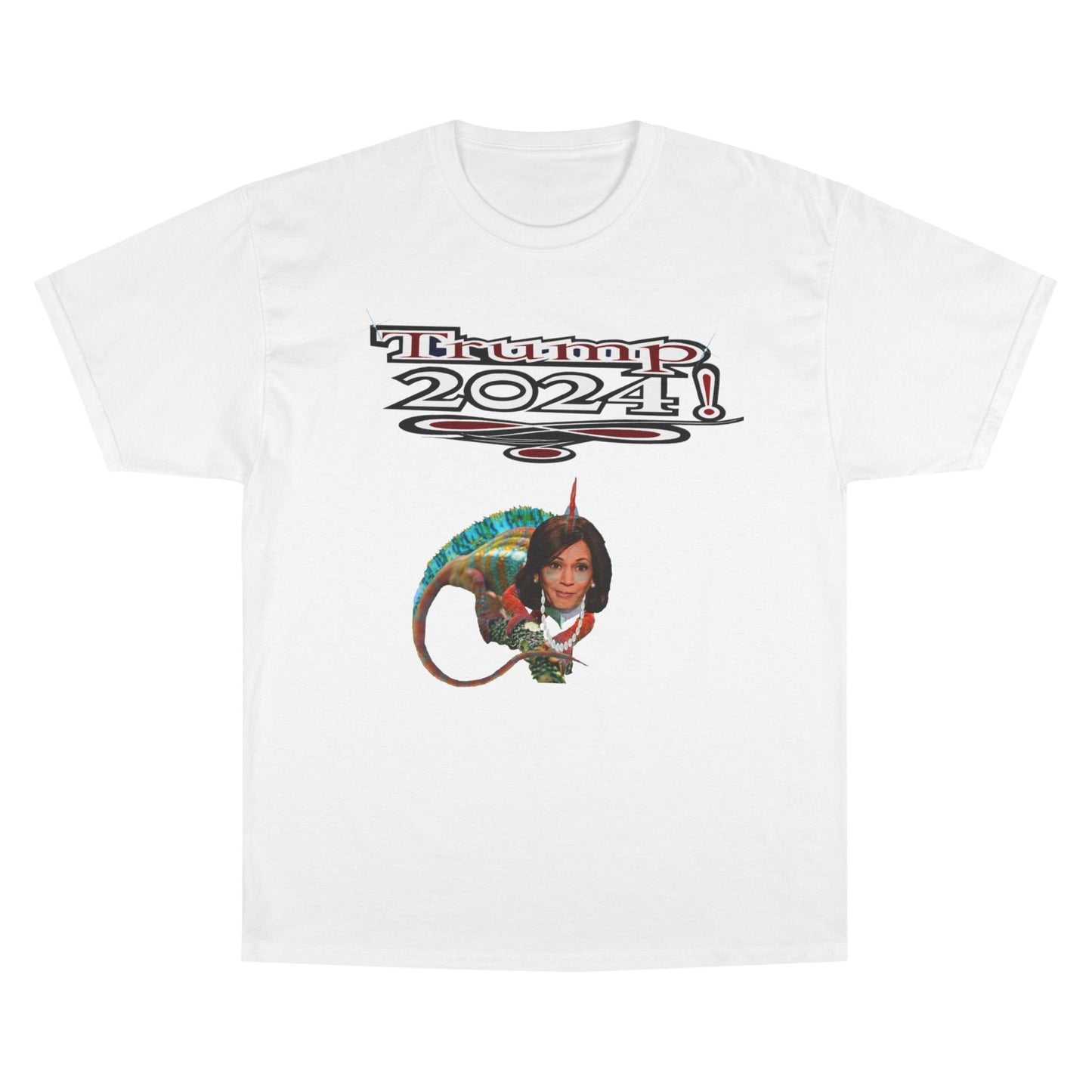 Trump Kamala Chameleon - Champion T-Shirt