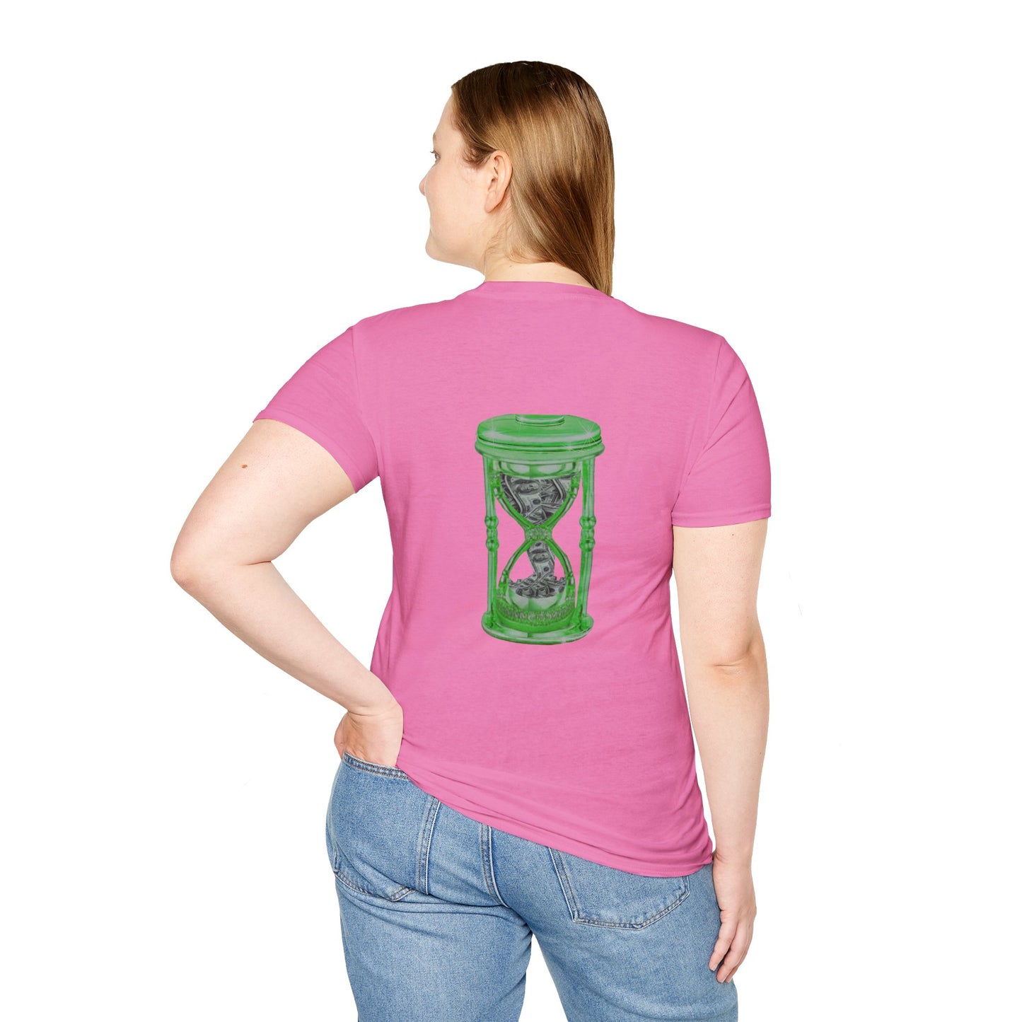 MY Time is MONEY Green - Unisex Softstyle T-Shirt