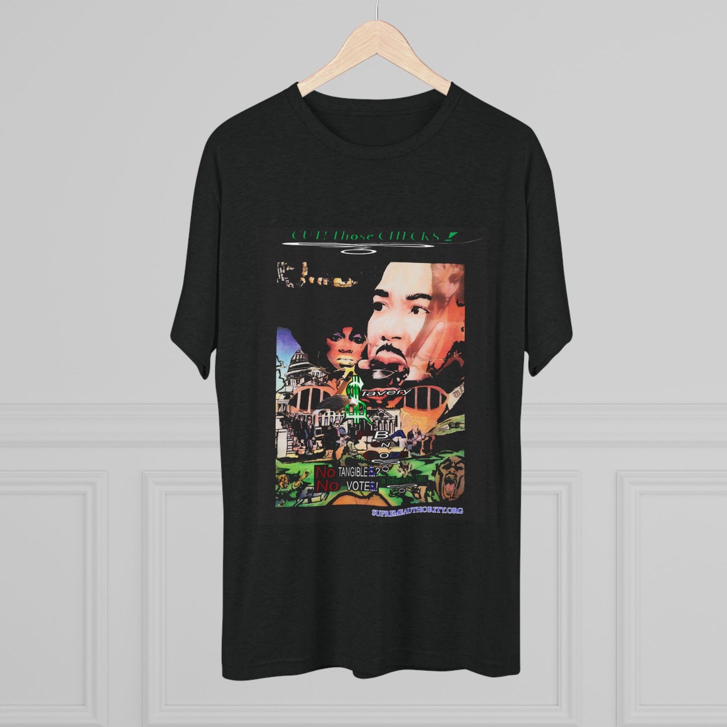 FBA On Code 1 -Unisex Tri-Blend Crew Tee