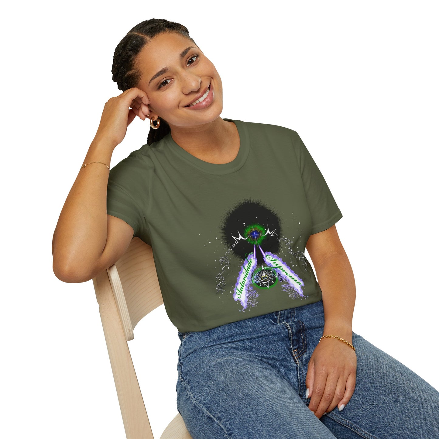 Autoridade Suprema- Portuguese - Unisex Softstyle T-Shirt