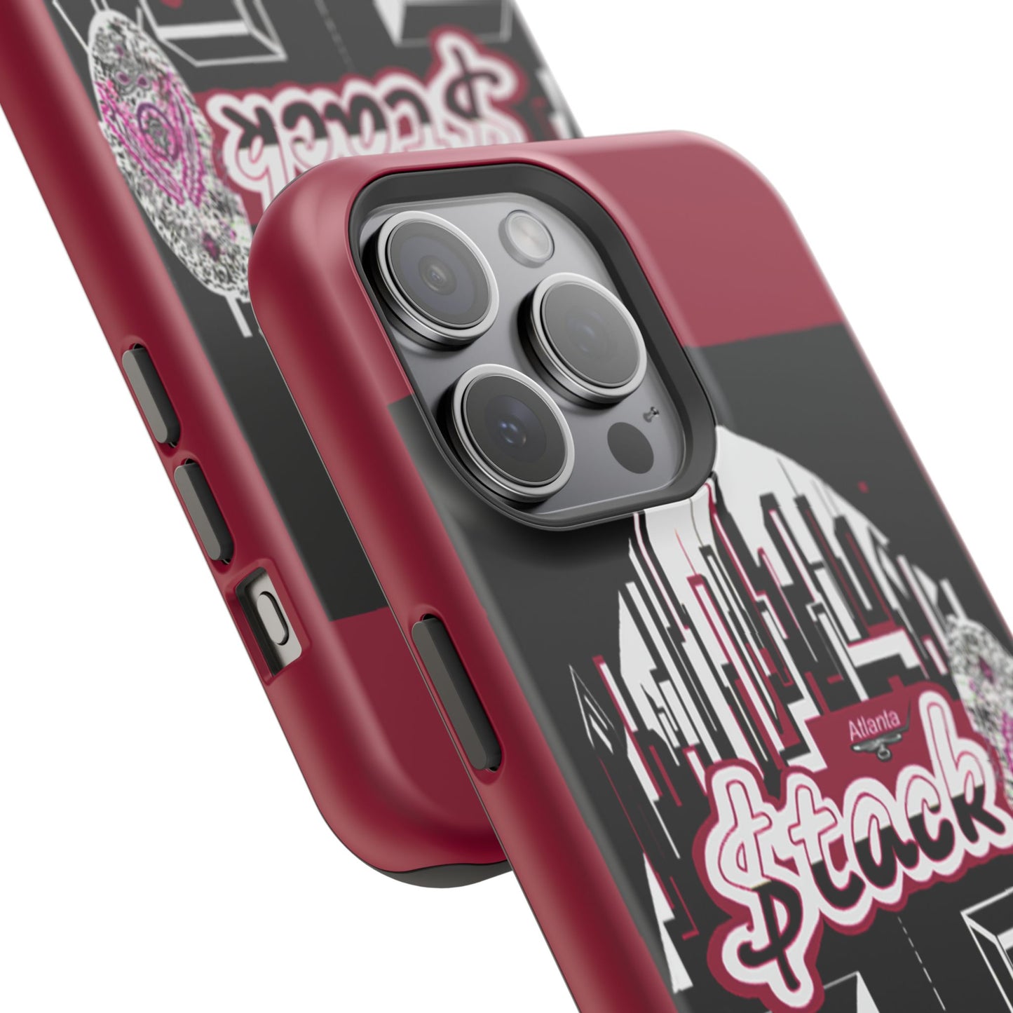 Stack-lanta 2!Remix Red Supreme Authority Iphone ONLY -Impact-Resistant Cases
