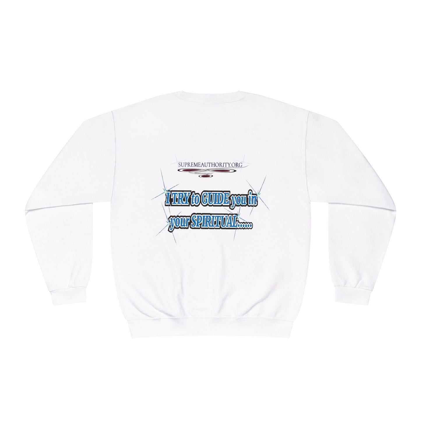 spiritual miracle for Pastors - front Unisex NuBlend® Crewneck Sweatshirt