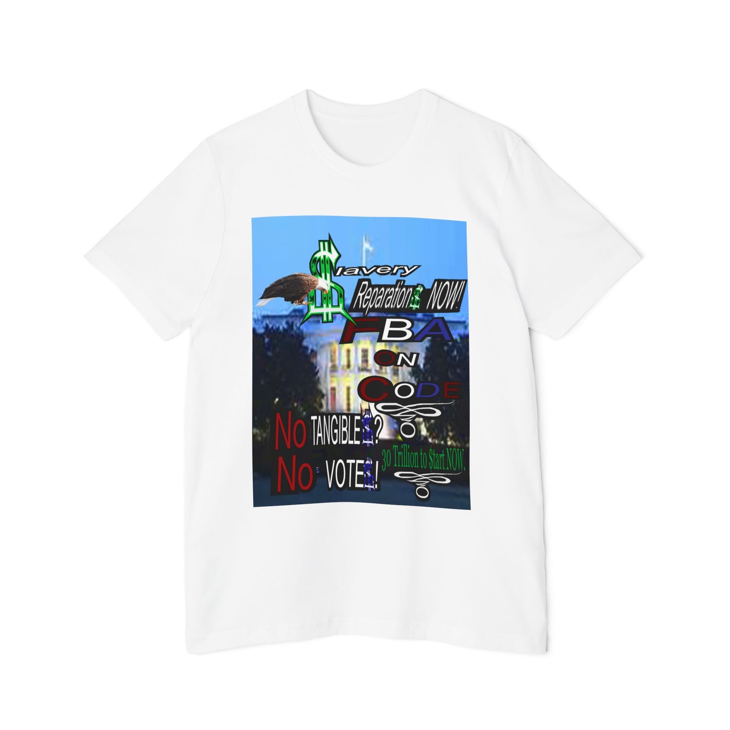 FBA Reparations now! -USA-Made Unisex Short-Sleeve Jersey T-Shirt