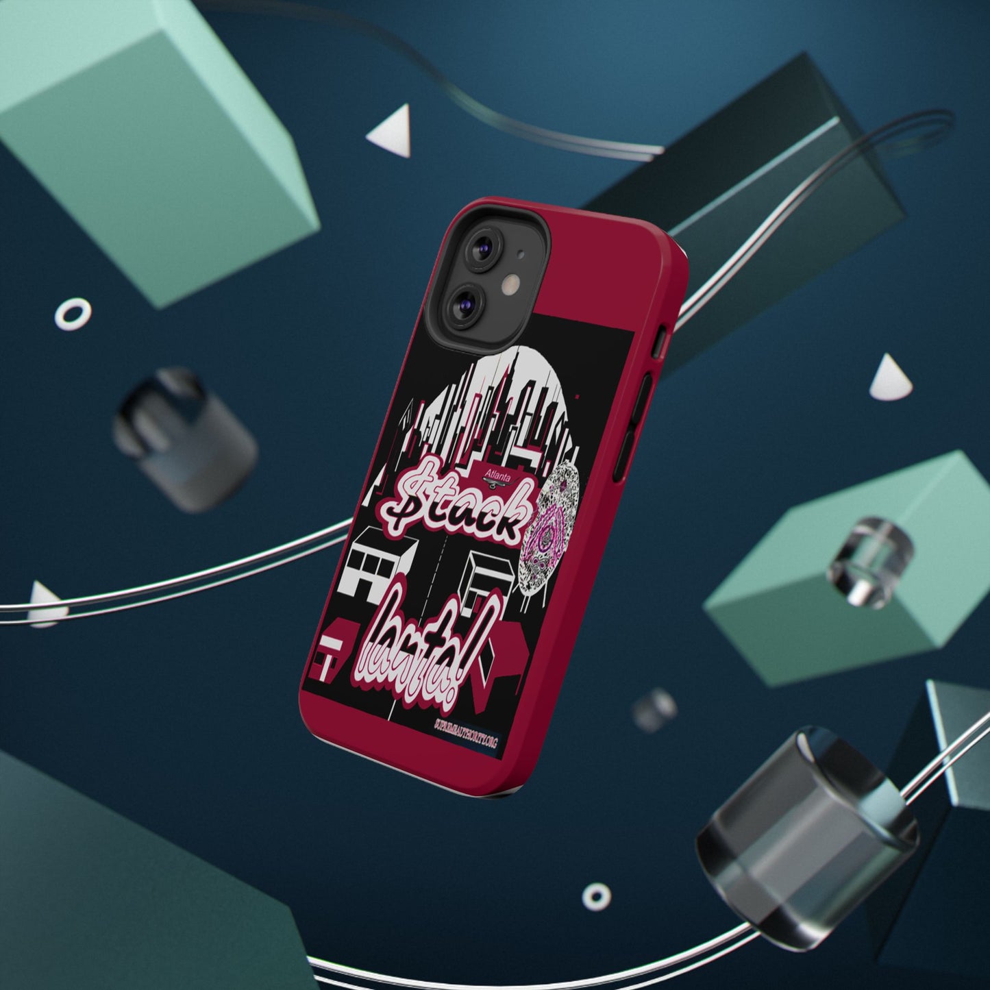 Stack-lanta 2!Remix Red Supreme Authority Iphone ONLY -Impact-Resistant Cases