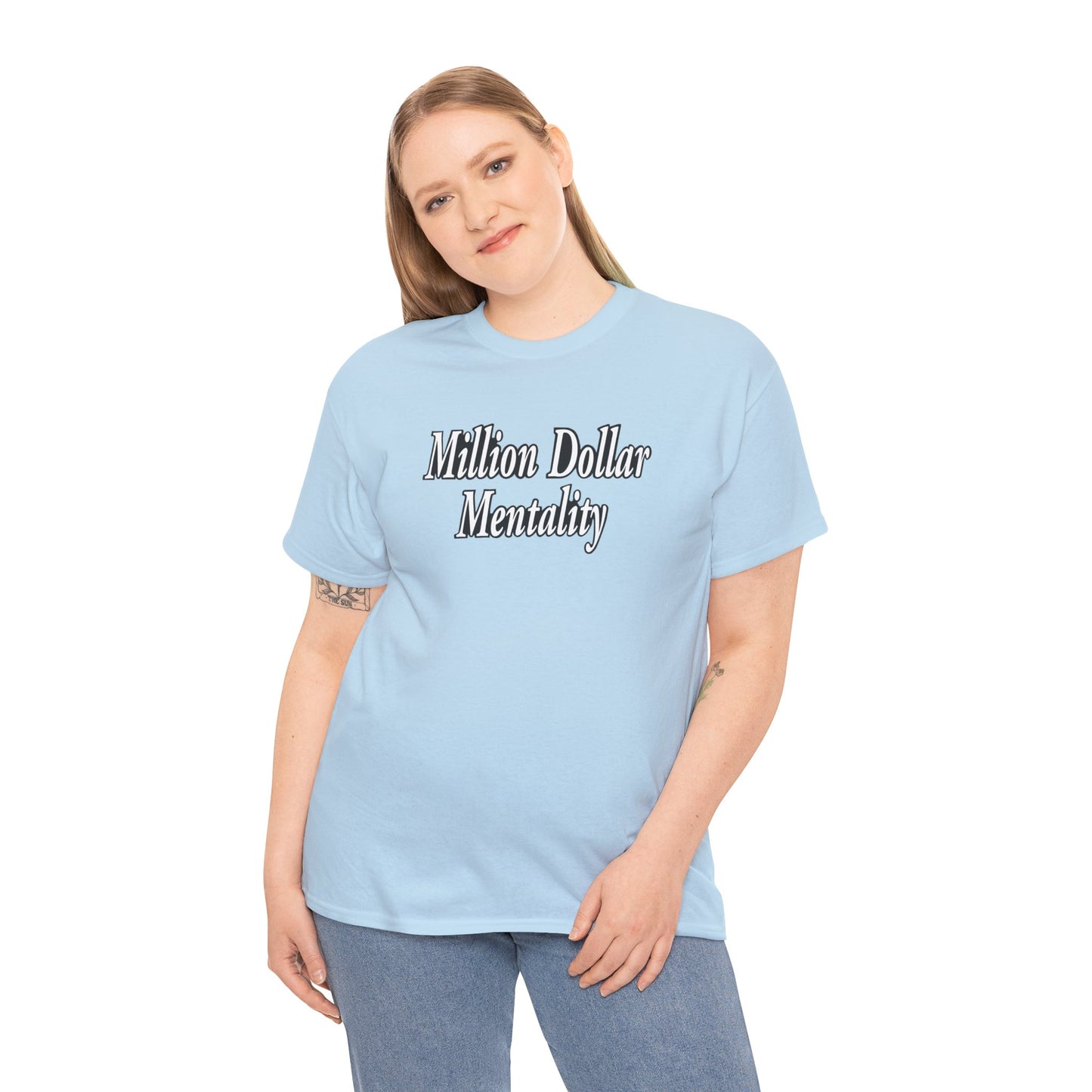 Copy of Million Dollar Mentality 1 Unisex Heavy Cotton Tee