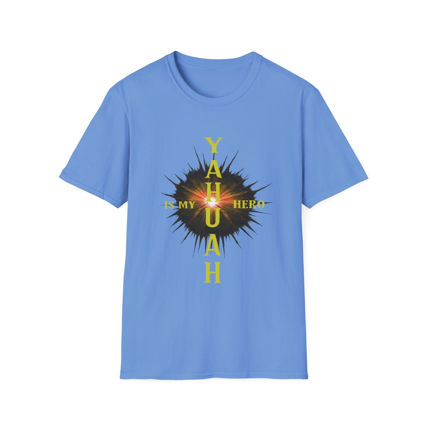 YAHUAH Is my HERO - Unisex Softstyle T-Shirt