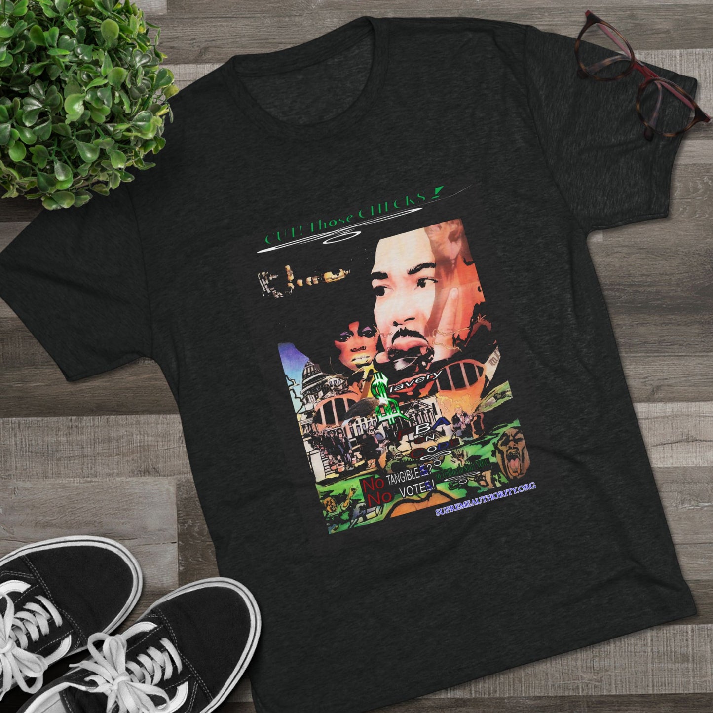 FBA On Code 1 -Unisex Tri-Blend Crew Tee