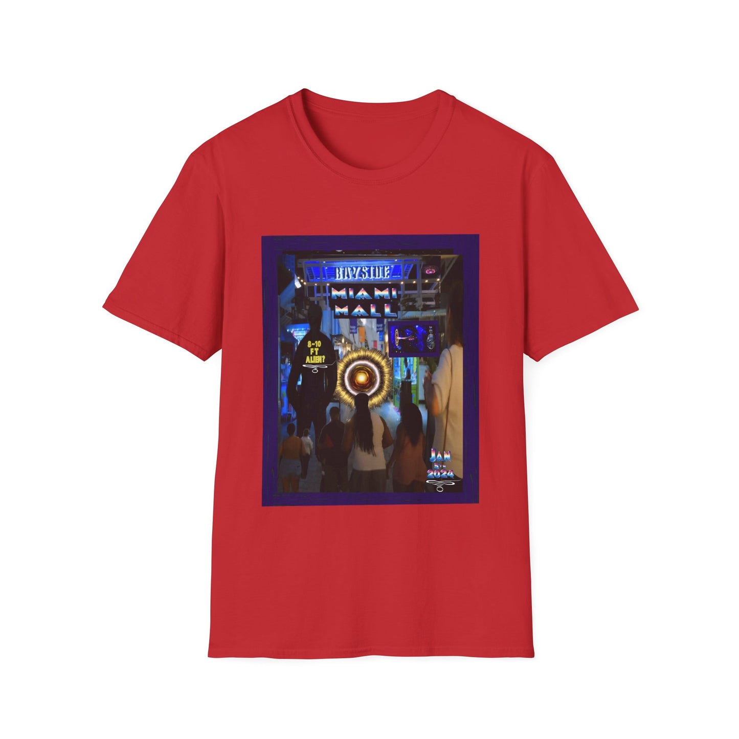 Miami Alien Mall 2 - Unisex Softstyle T-Shirt