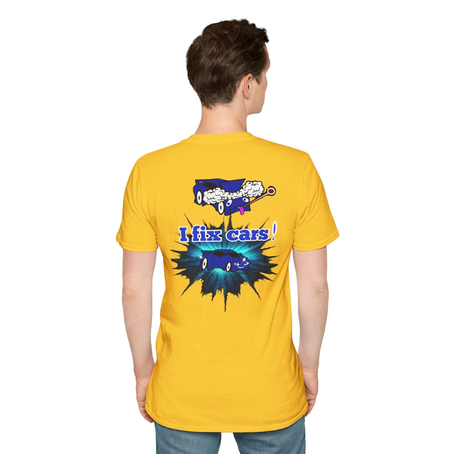 I fix cars! - Unisex Softstyle T-Shirt