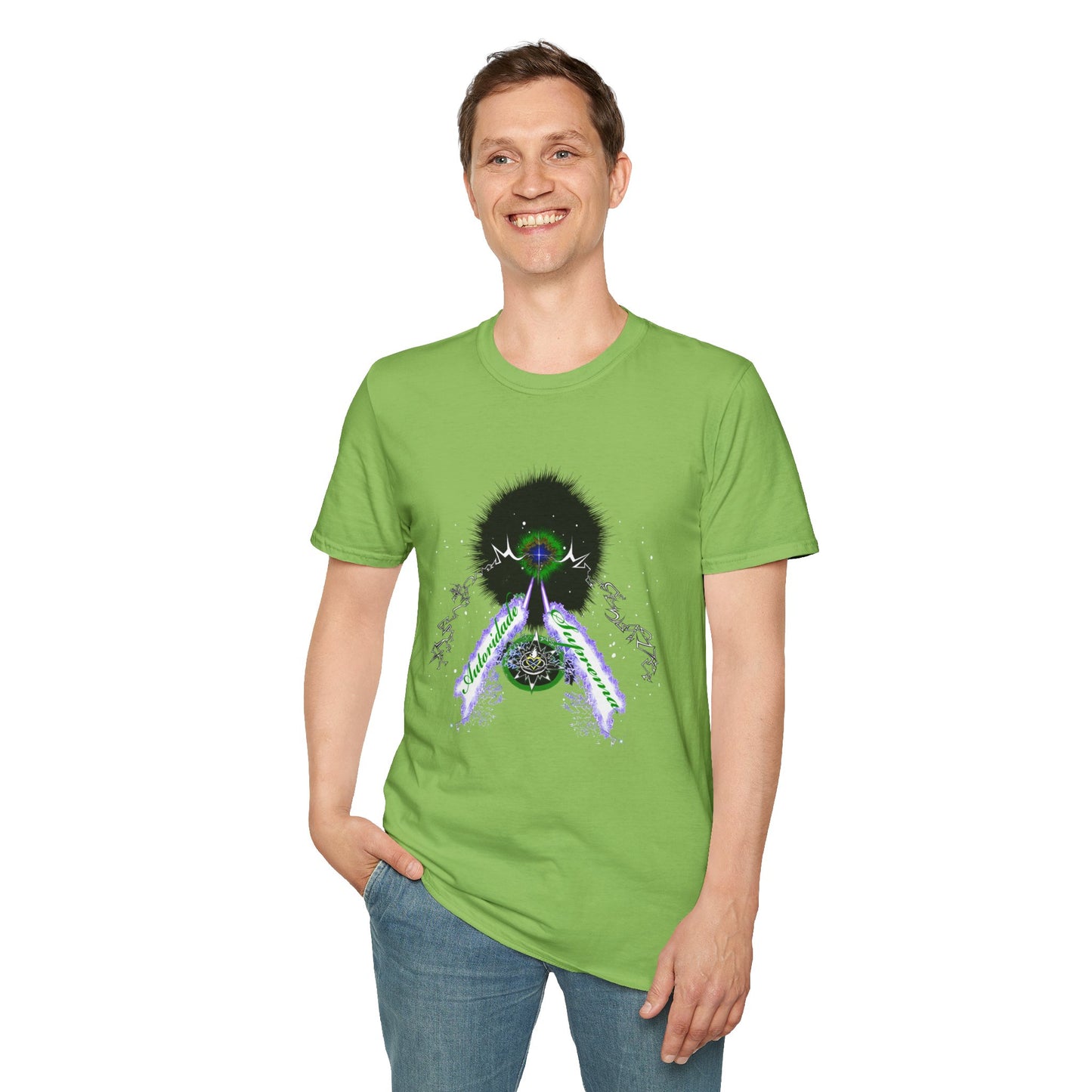Autoridade Suprema- Portuguese - Unisex Softstyle T-Shirt
