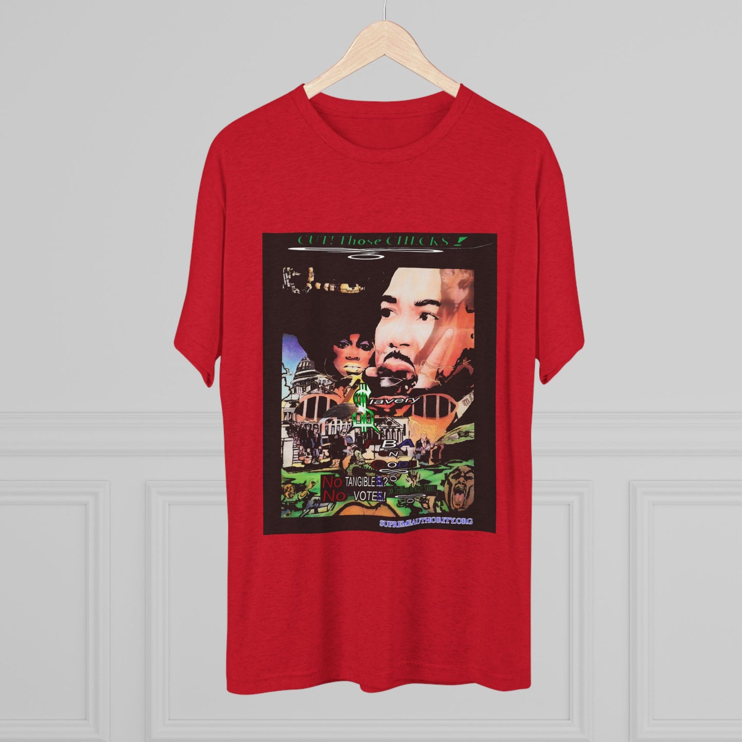 FBA On Code 1 -Unisex Tri-Blend Crew Tee