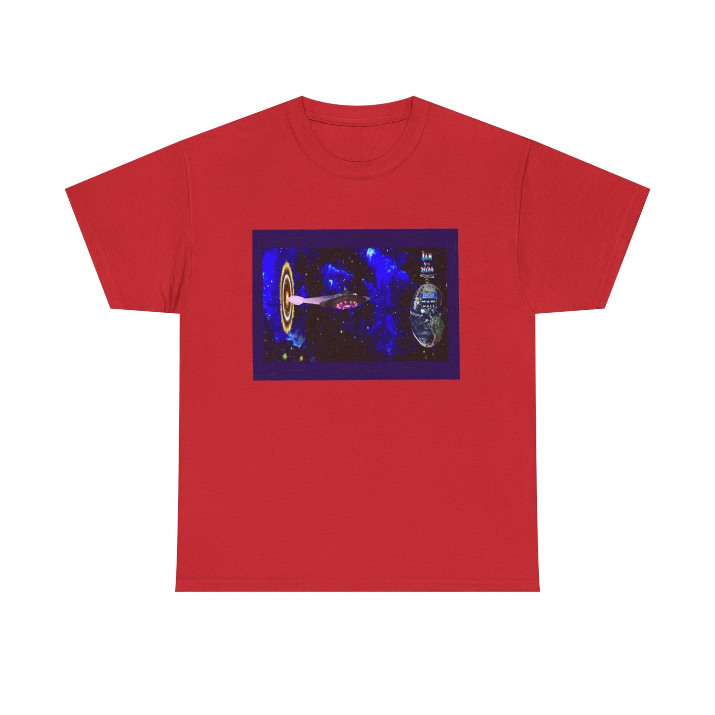 Miami Alien Mall 1 - Unisex Heavy Cotton Tee