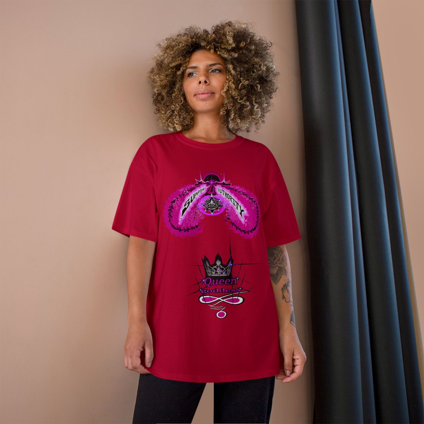 Supreme Authority Queen goddess Champion T-Shirt