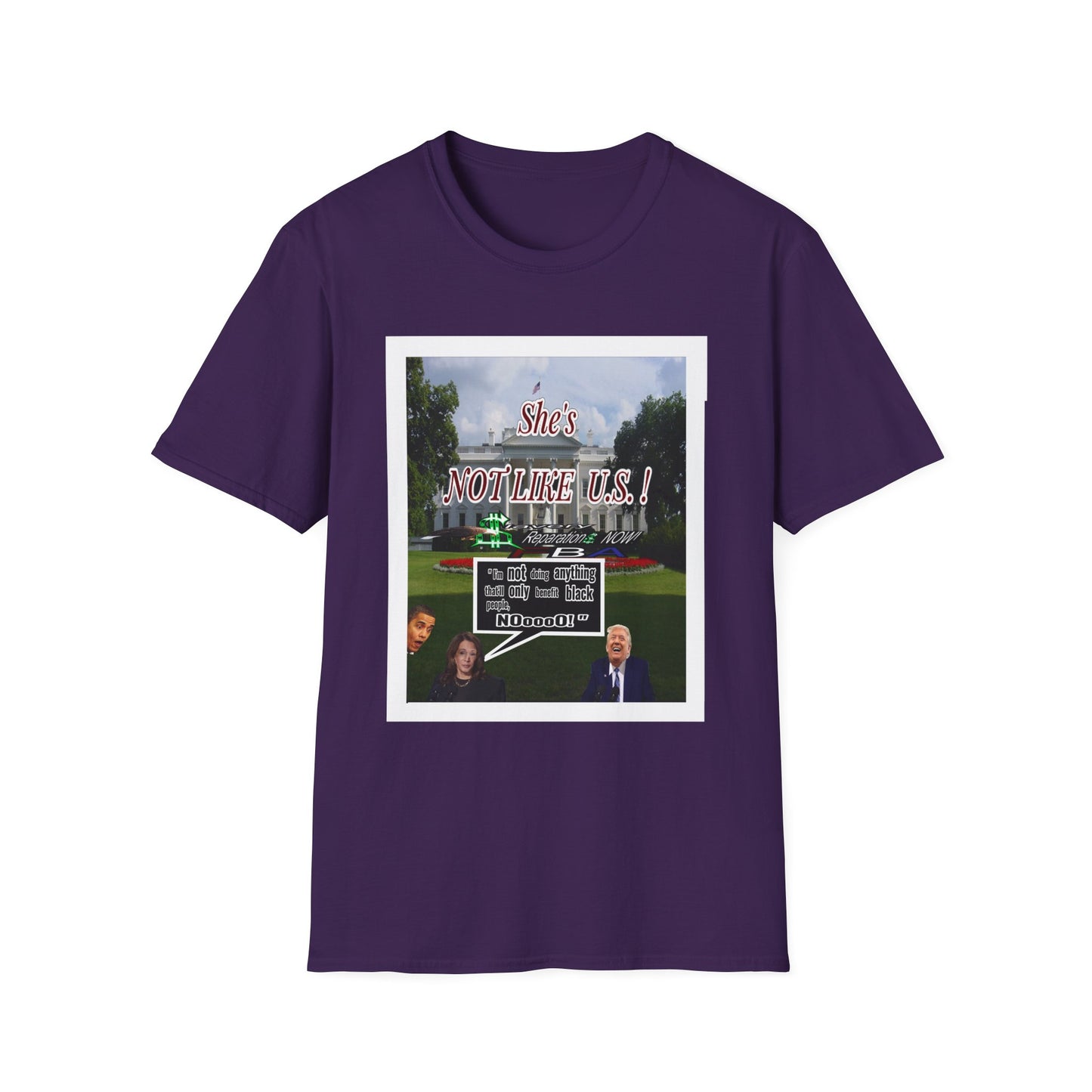 She's NOT LIKE U.S.! - Unisex Softstyle T-Shirt