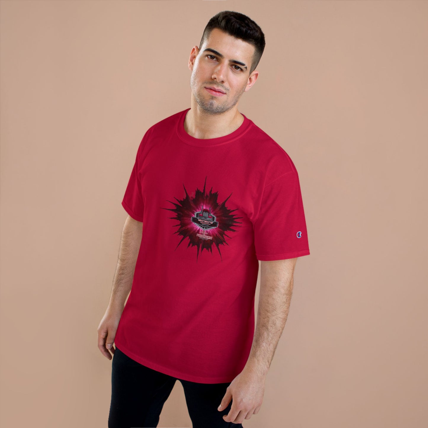 Ray Ray Trucking LLC Blazed Champion T-Shirt