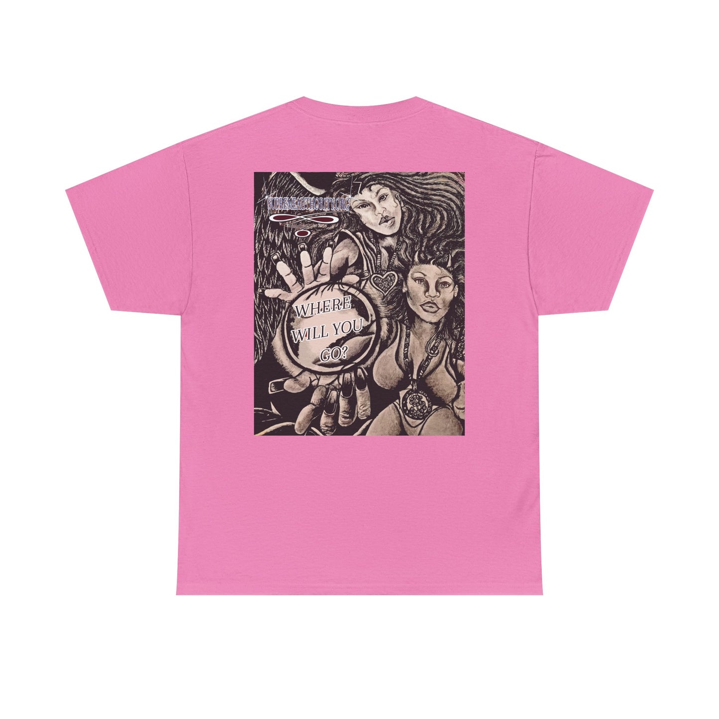 Supreme Authority " Where Will You Go? " Chic Artistic Tee: Fashion for Creatives, Streetwear Style, Unique Gift, Artist Merch, Casual Statement Shirt