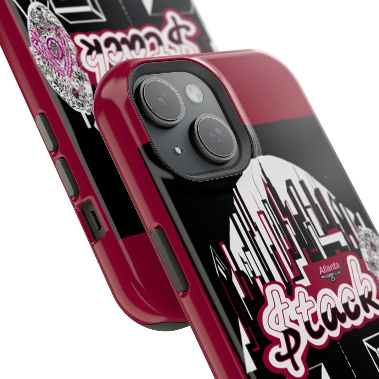 Stack-lanta 2!Remix Red Supreme Authority Iphone ONLY -Impact-Resistant Cases