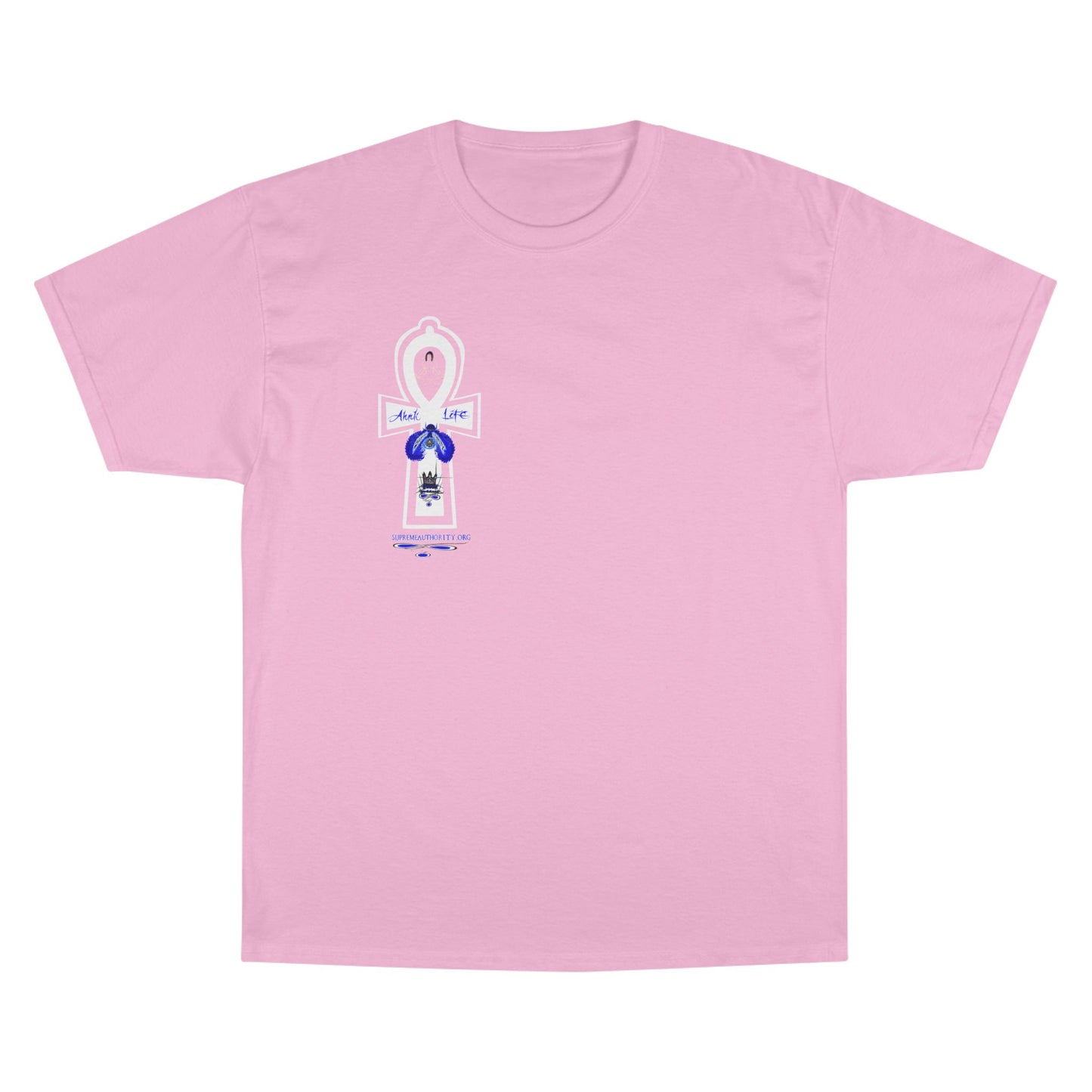 Ankh Life Queen goddess Supreme Authority -Champion T-Shirt