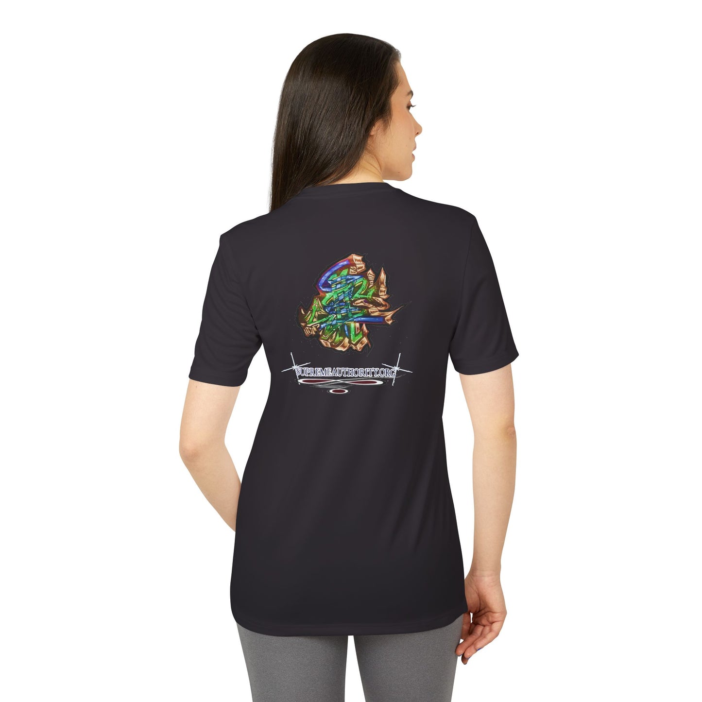 Stack-lanta! Get Money! Graffiti Remix! Supreme Authority - adidas Unisex Sport T-shirt