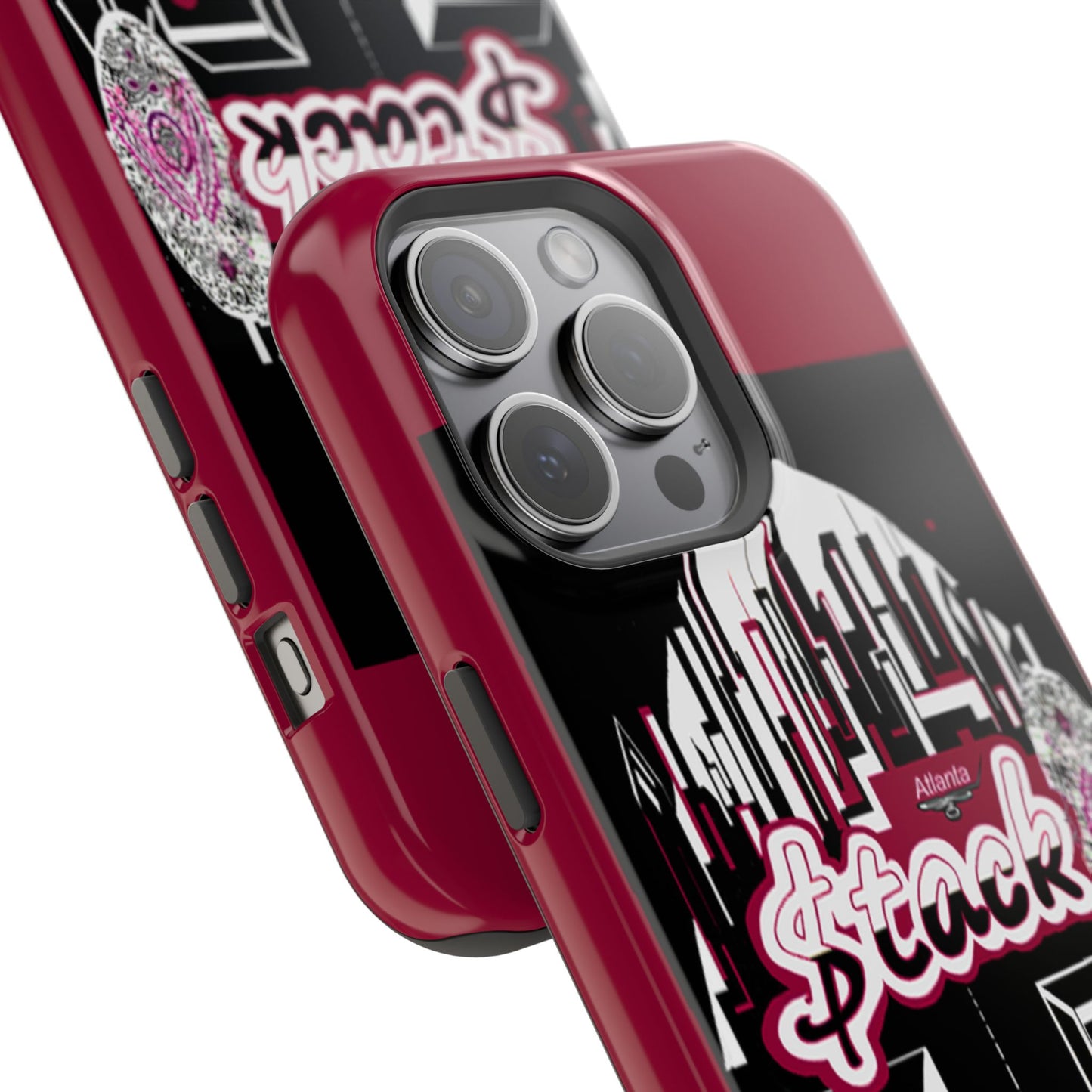Stack-lanta 2!Remix Red Supreme Authority Iphone ONLY -Impact-Resistant Cases
