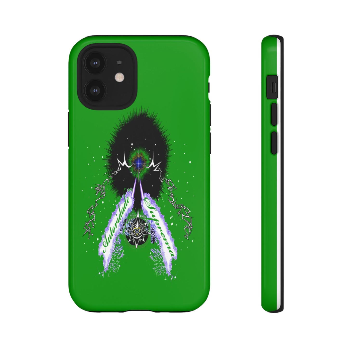 Autoridade Suprema -Portuguese -Green-Iphone only! Tough Cases
